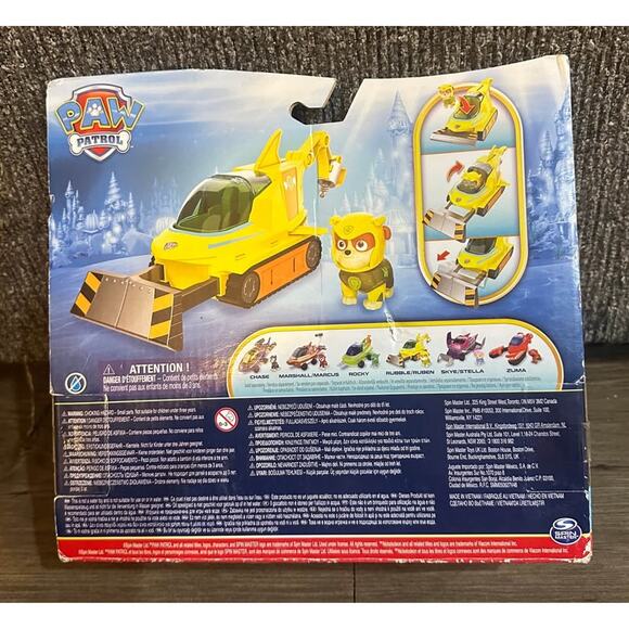 PAW Patrol Aqua Pups – Rubble’s Hammerhead Vehicle (Brand New) - Picture 2 of 2